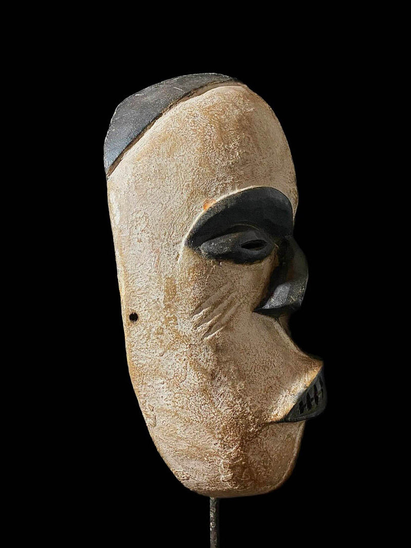 african mask Tribal Face Mask Wood Hand Carved Mask Wall Hanging Igbo Spirit 6745