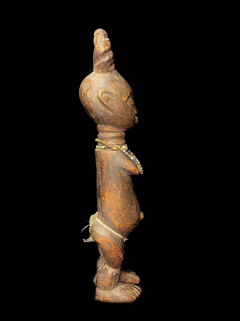 african sculpture Tribal Art Wooden  Igbo altar figure-6534