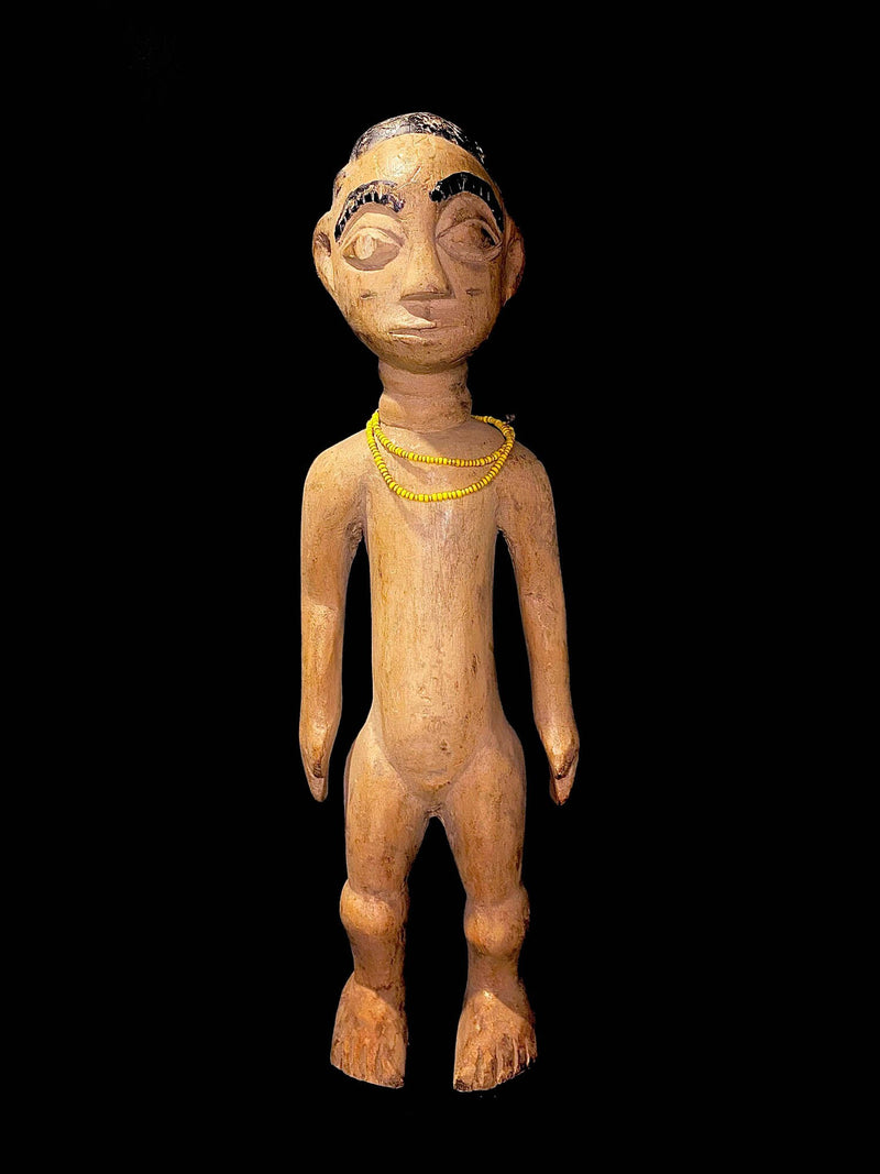 african sculpture Tribal Art Wooden Igbo Deity (Alusi) African Tribal Art Figure Mask Wood -6674