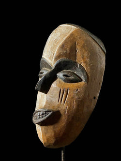 african mask Tribal Face Mask Wood Hand Carved Mask Wall Hanging Igbo Spirit 6745