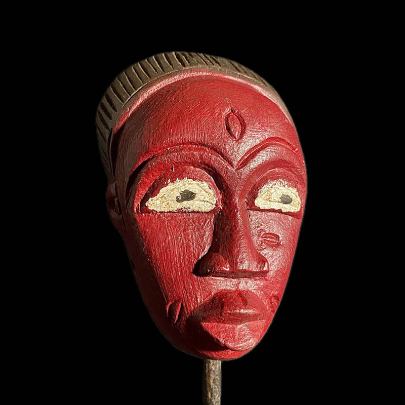 African mask Traditional vintage art tribal one piece Home Décor Guro Mask - 8114