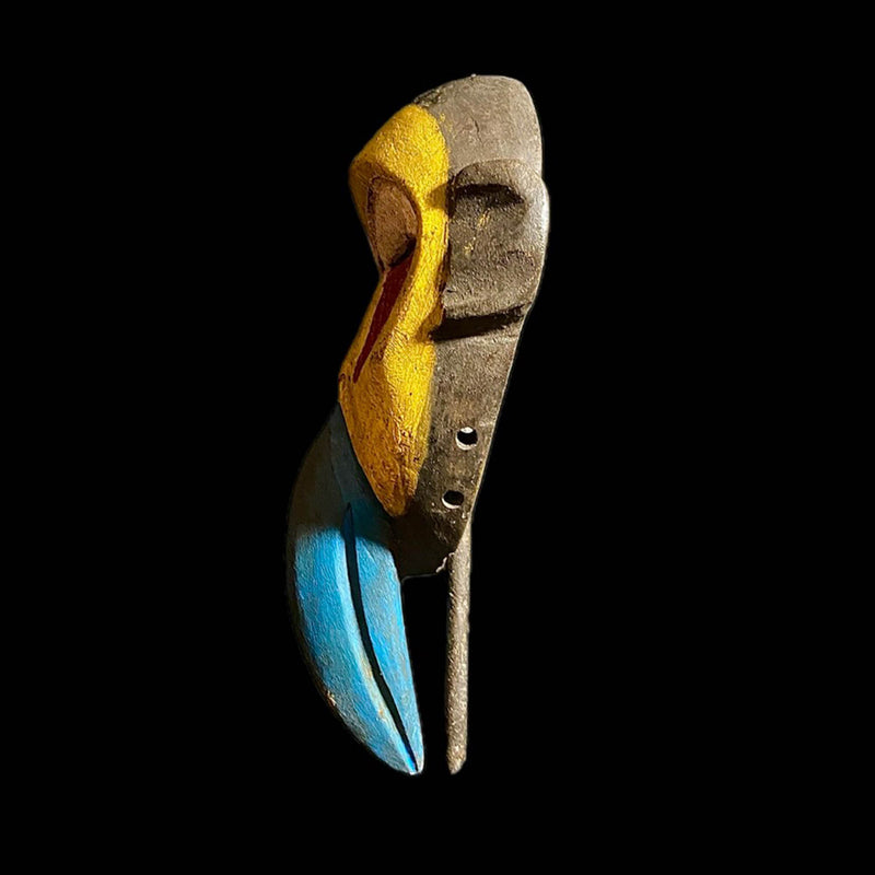 African mask African tribal mask vintage Tribal Dan Bird Mask-8128