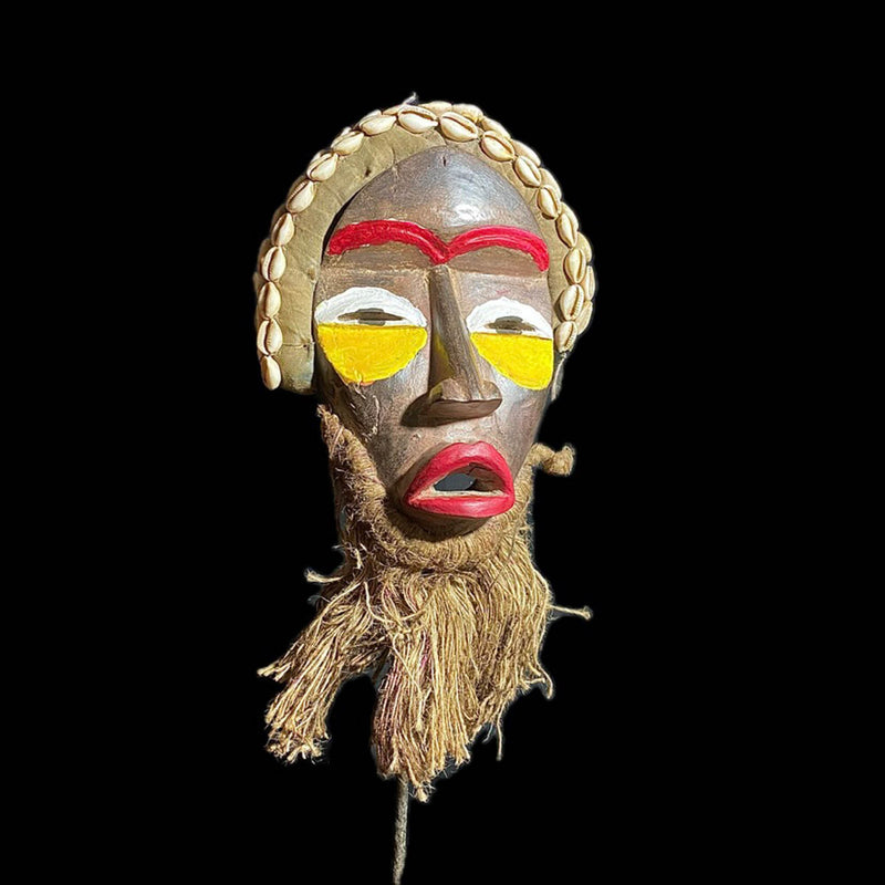 african mask without stand Dan Mask African Tribal Art -8170