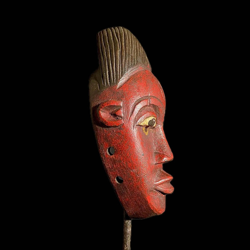 African mask Large African Mask Wall Hanging Primitive Art Guro-8116