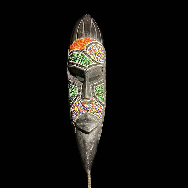 african masks antiques tribal Face Carved wooden art masks Ghana Mask-7980