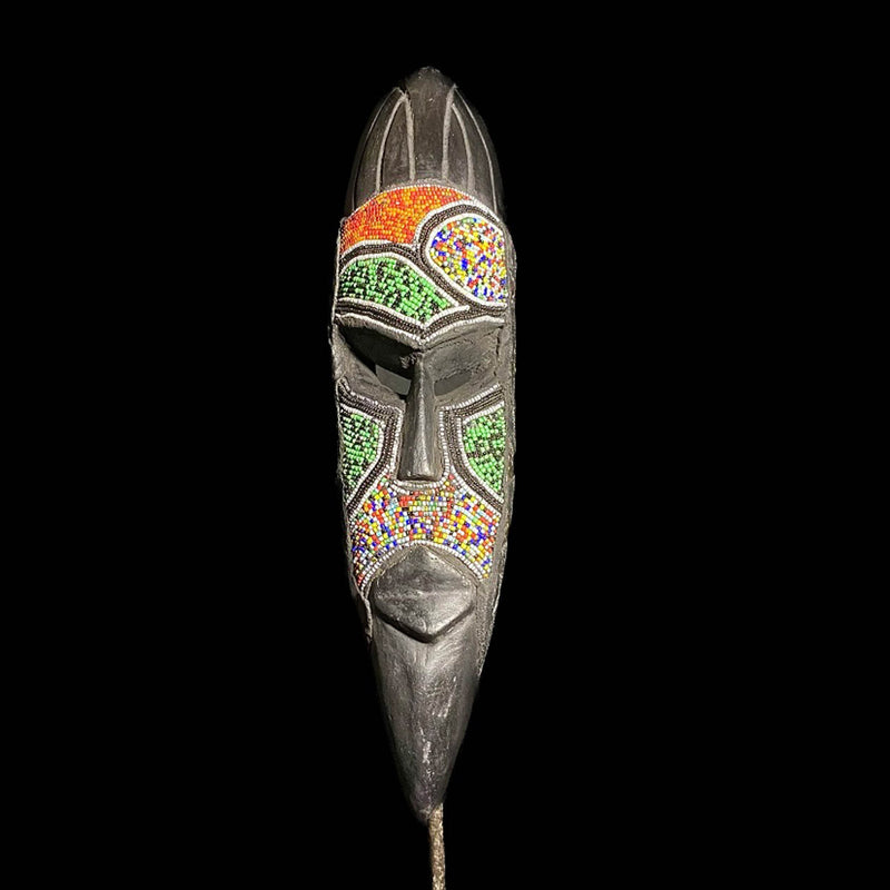 african masks antiques tribal Face Carved wooden art masks Ghana Mask-7980