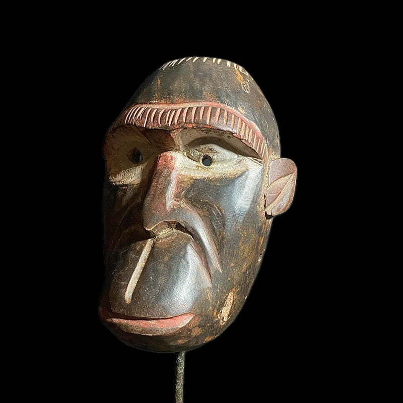 african mask Use tribal masks for wall Baule Guro Monkey -8169