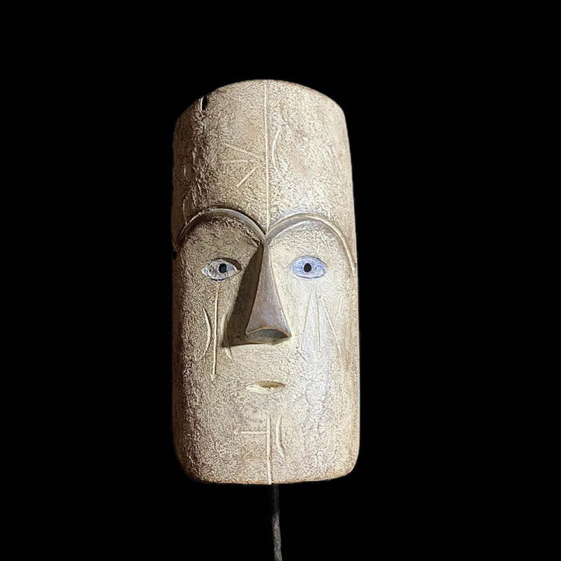 African Tribal Face Mask Authentic traditional Muminia mask Lega art Mask -8321