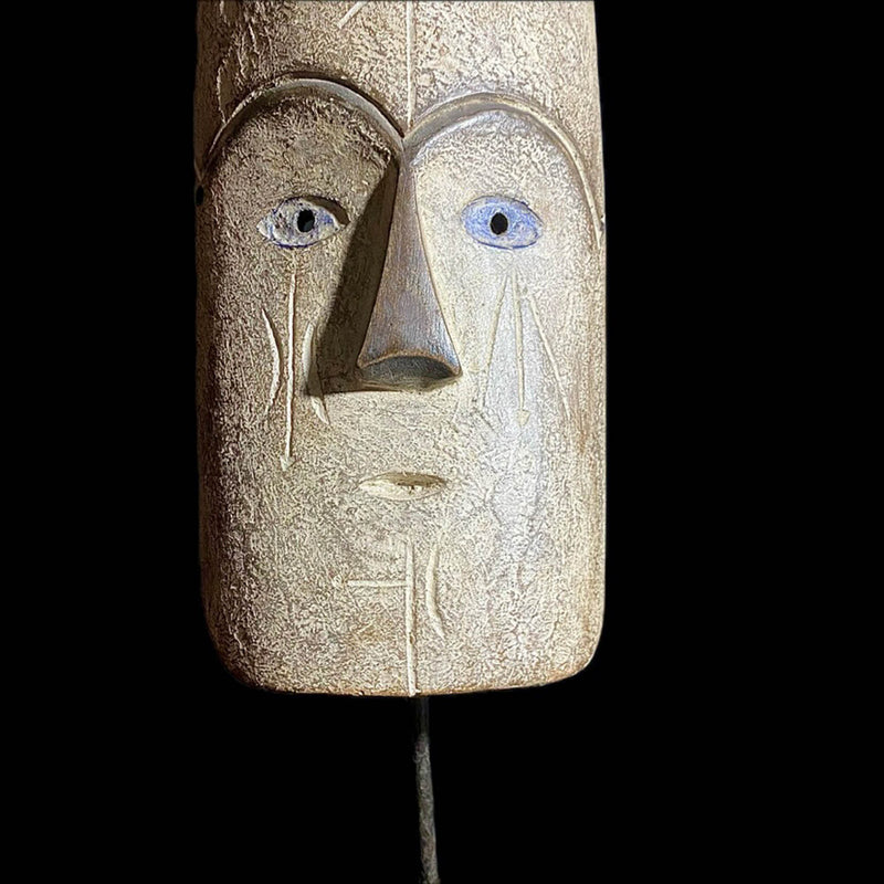 African Tribal Face Mask Authentic traditional Muminia mask Lega art Mask -8321