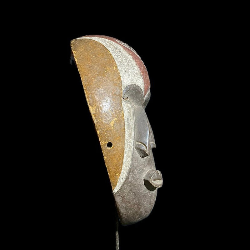 african mask Igbo Mask Gabon Wall Hanging Primitive Collectibles Home Decor -8235