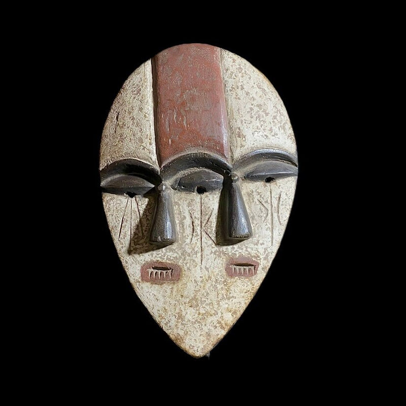 african mask Use tribal masks for wall made of wood wall art Home Décor Tribal Face Mask Authentic traditional Muminia mask in Lega art-8237