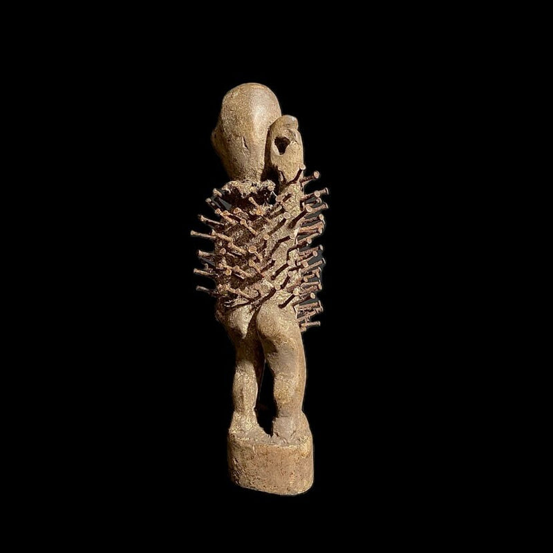 Vintage Hand African African Nkisi-nkondi Power Figure-8520