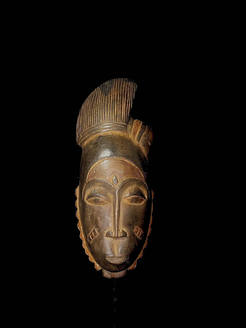 African Masks From The Guru Tribe, Hand-carved From African For Wall Hanging African Mask Tribal Face Mask Wood Hand Carved Wall  Decor-4915