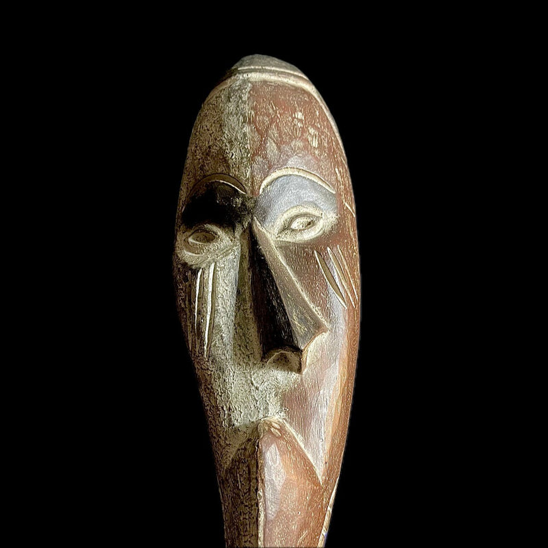 African Mask Tribal Mask For Wood Masks Hanging Art Igbo antique  -9444