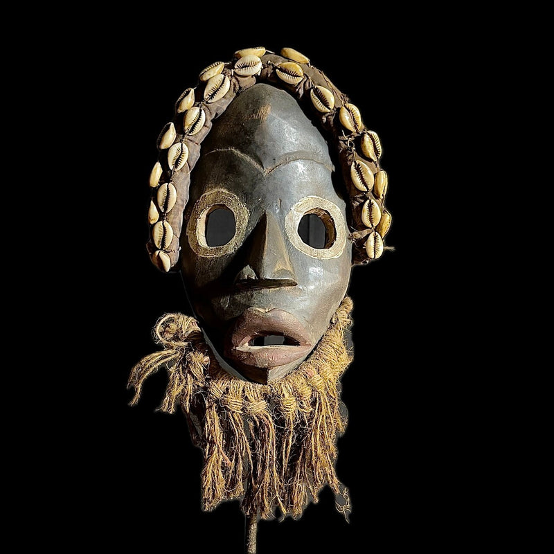 African mask without stand Dan Mask African Tribal Art -9510