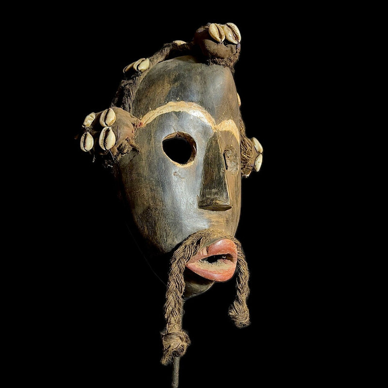 african mask without stand Dan Mask African Tribal Art -9523