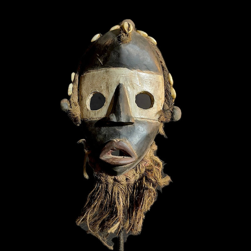 african mask without stand Dan Mask African Tribal Art -9517