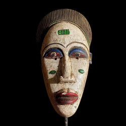 African mask Use tribal masks for wall made of wood wall art Home Décor Guro masks-9546