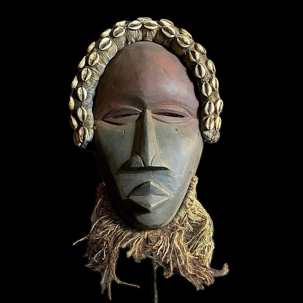 African mask Home Décor Dan Kran Peoples, carved mask-9558