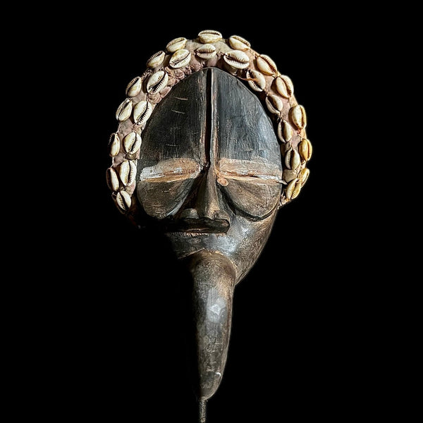 African mask as a large Afrian mask Dan crane mask wall art Home Décor-9597