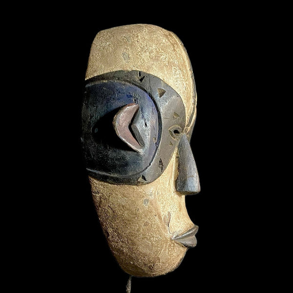 African Mask Tribal Mask For Wood Masks Hanging Art Igbo antique -9474