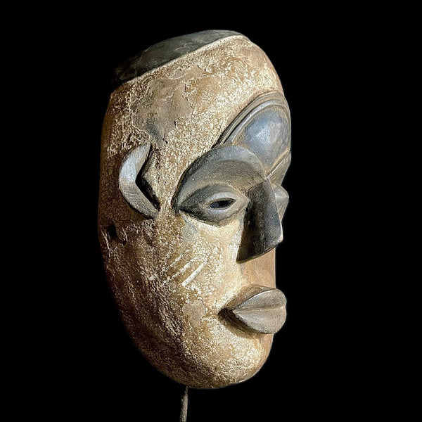 African Mask Tribal Mask For Wood Masks Hanging Art Igbo antique -9476