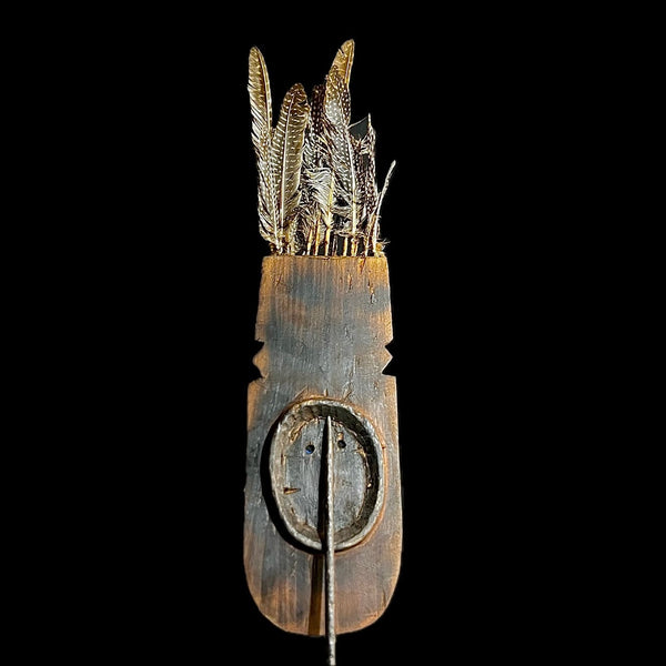 Liberian Grebo Mask These masks are designed primarily to terrify Mask -9655