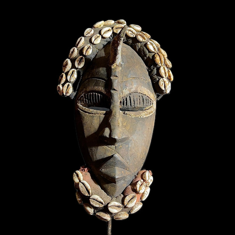 african mask without stand Dan Mask African Tribal Art -9508