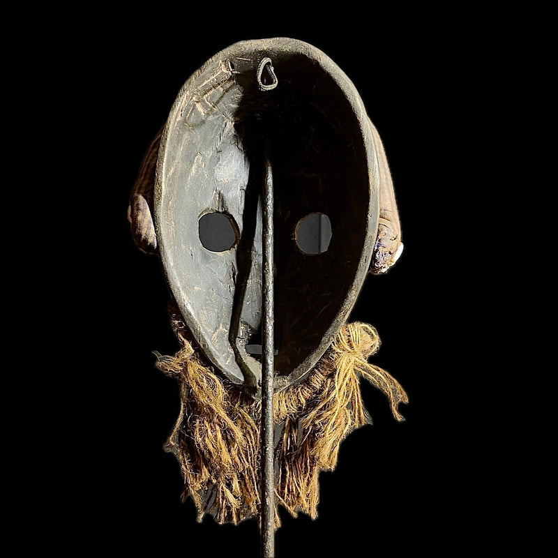 African mask without stand Dan Mask African Tribal Art -9510