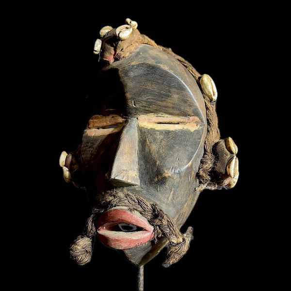 african mask without stand Dan Mask African Tribal Art -9527