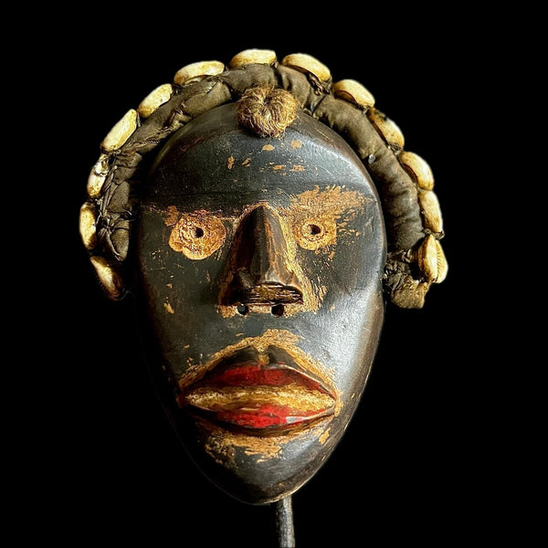 African Tribal Dan wall mask -9721