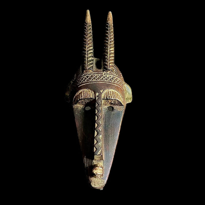 african mask one piece without stand Dan Mask African Tribal Art -9563