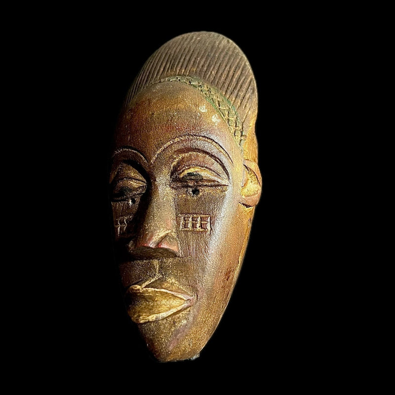 african Mask Tribal Mask African Carved Wooden Art Masks Guro Mask-9594