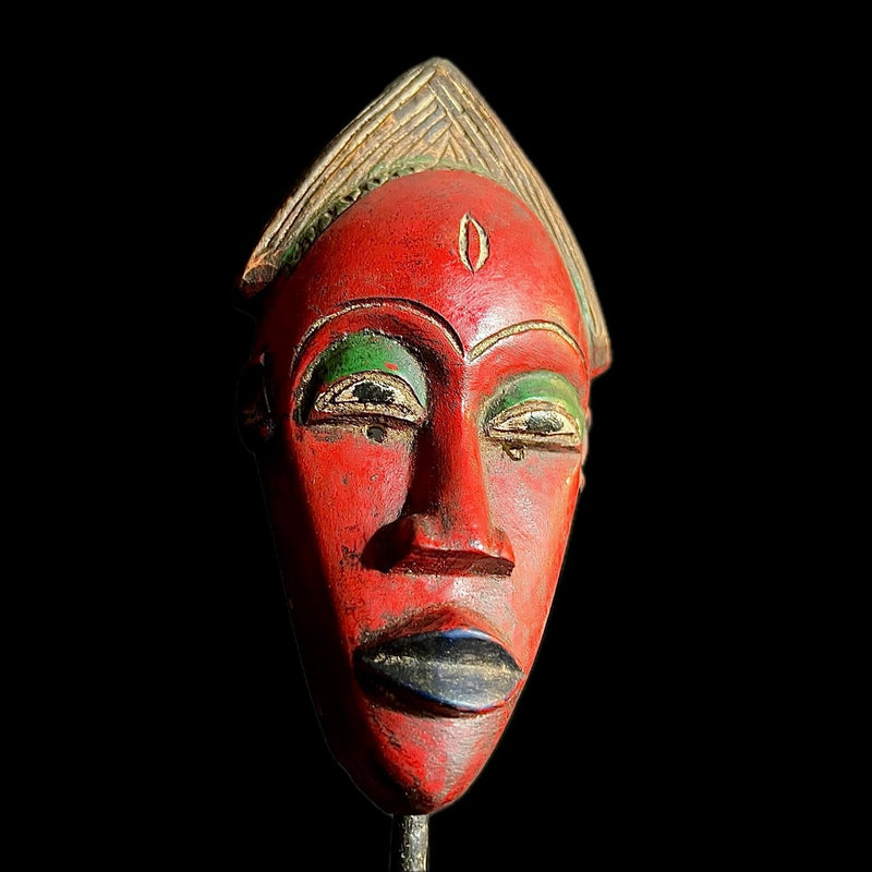 african Mask Tribal Mask African Carved Wooden Art Masks Guro Mask-9589