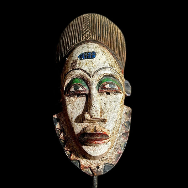 african Mask Tribal Mask African Carved Wooden Art Masks Guro Mask-9581