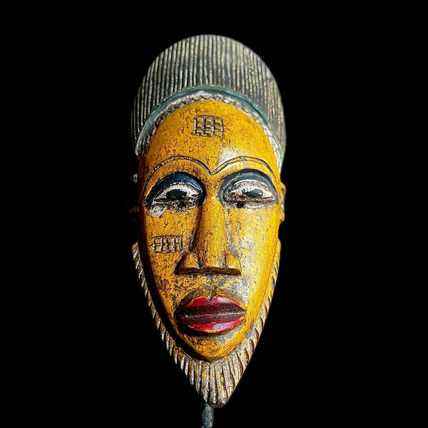 african Mask Tribal Mask African Carved Wooden Art Masks Guro Mask-9585