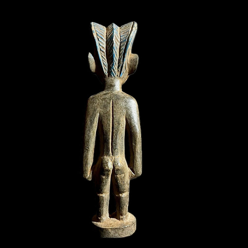 african sculpture wood fertility doll akua'ba-9758