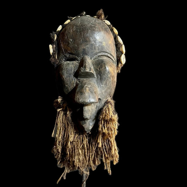 African mask Dan Déanglé Mask African Mask Wood Hand Carved Wall Tribal wall mask-9603