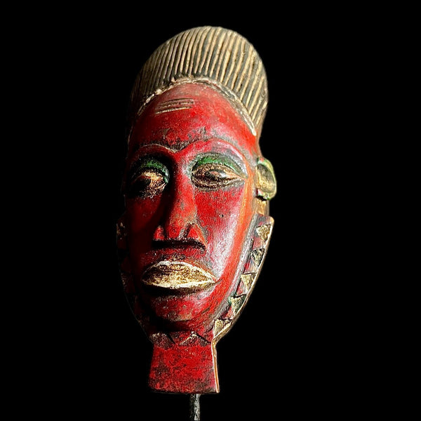 african Mask Tribal Mask African Carved Wooden Art Masks Guro Mask-9611