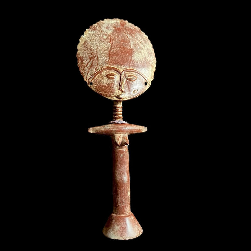 african sculpture wood fertility doll akua'ba-9778