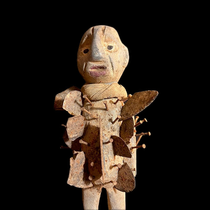 wooden figures primitive decor Nkisi N’Kondi voodoo-9802