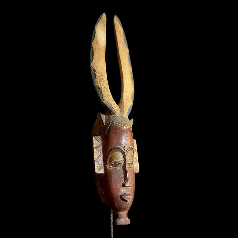 Baule Antique African Masks Wall Hanging-9810