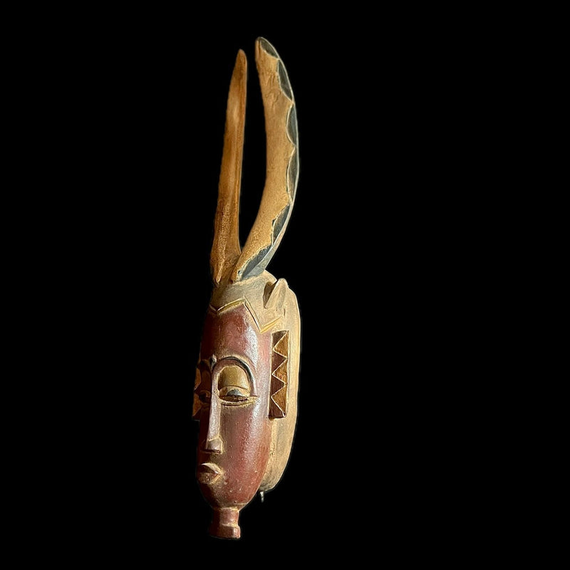 Baule Antique African Masks Wall Hanging-9810
