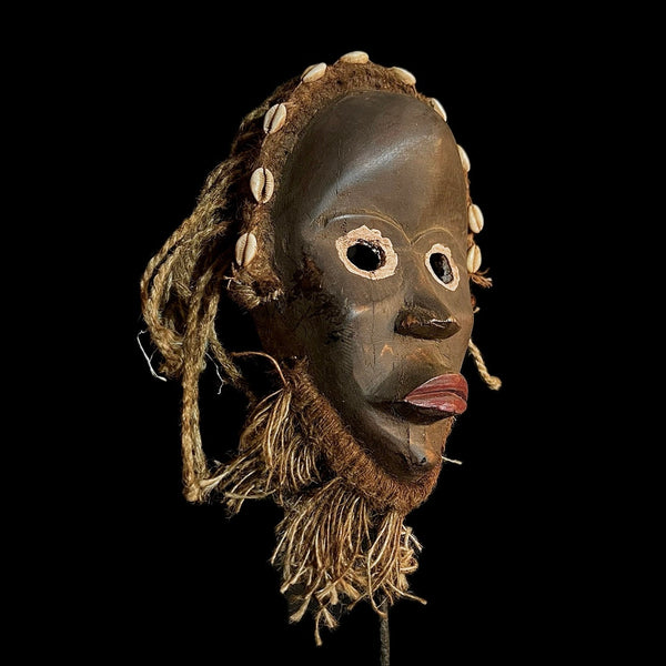 Antiques Wooden DAN wall mask -9838