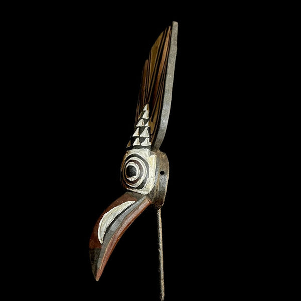 African mask Bobo Bird Mask Wall Hanging-9827
