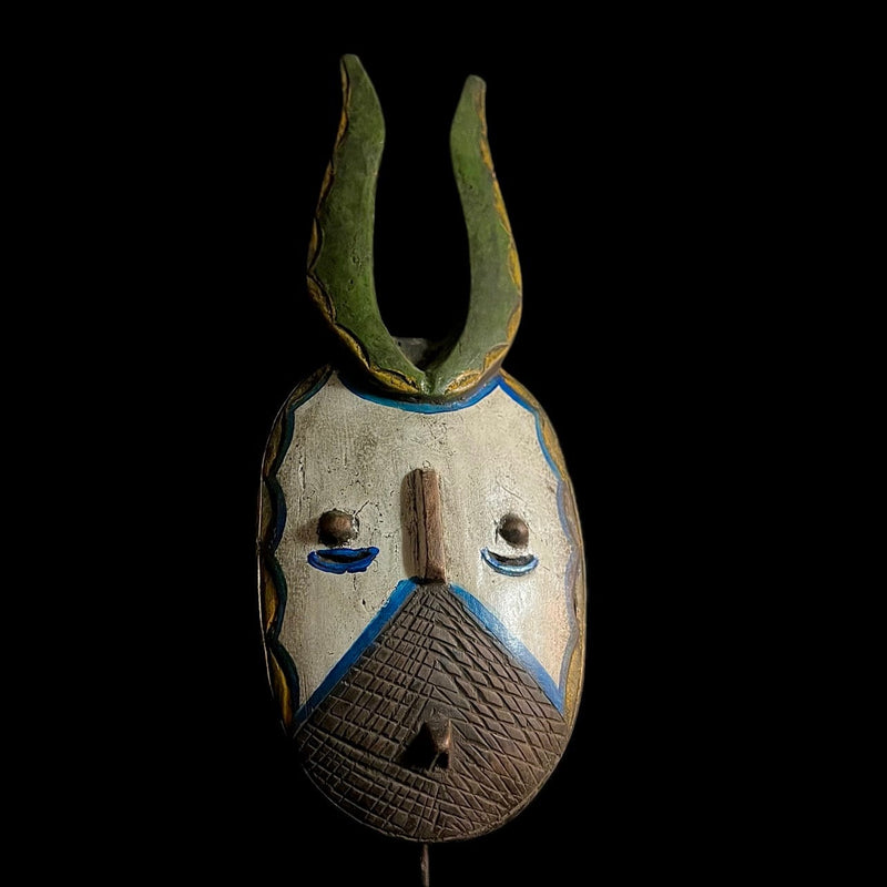 African Face Mask Baule Goli Home Décor-9825
