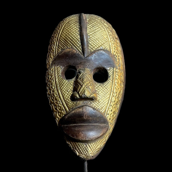 African Mask dan mask African Mask Hand Carved Wall Decor-9694
