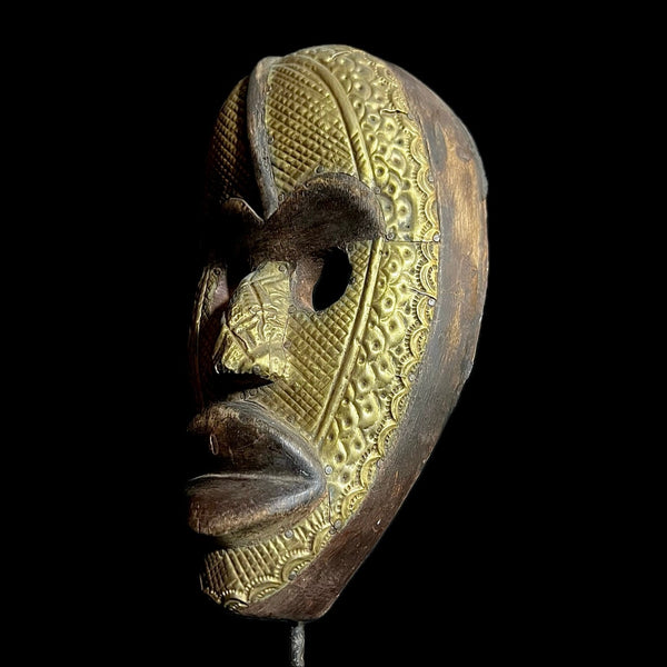 African Mask dan mask African Mask Hand Carved Wall Decor-9694