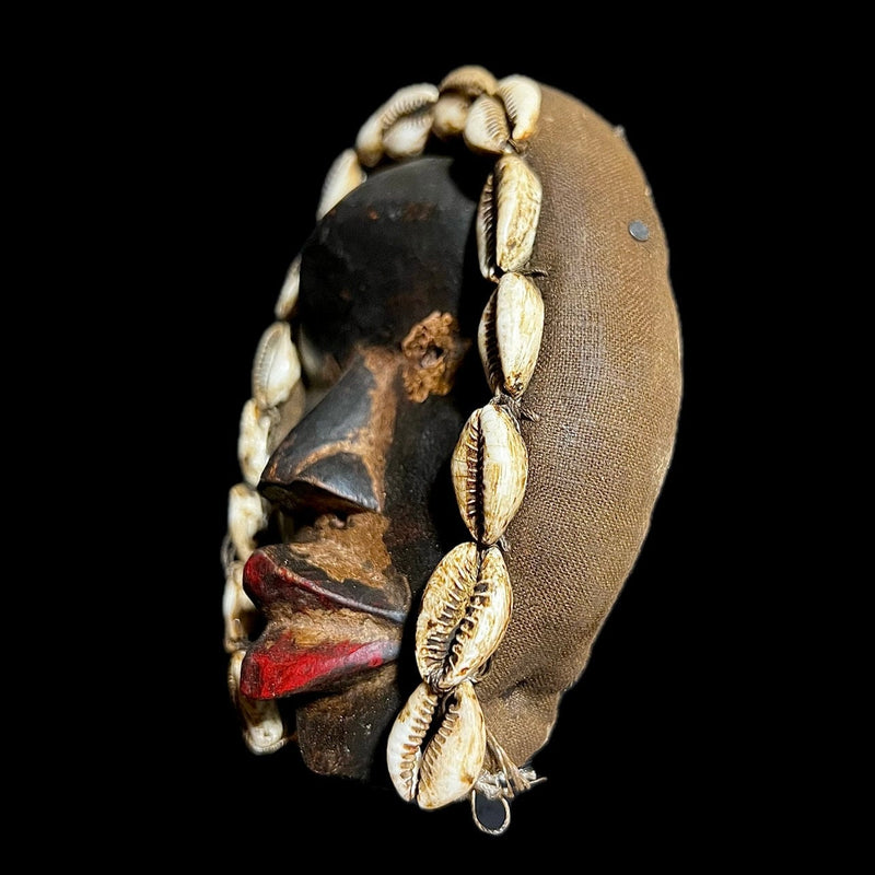 African Mask Sese Wood dan mask African Mask Hand Carved Wall Decor-9696