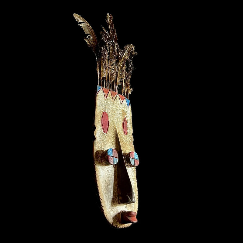 African Tribal Grebo Mask -9732